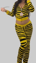 Load image into Gallery viewer, Animal Print Velour Tracksuits
