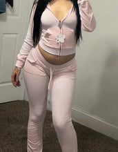 Load image into Gallery viewer, Clalina Velour Tracksuit Classic Color sold separately .
