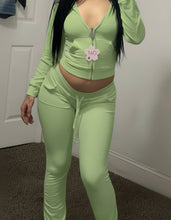 Load image into Gallery viewer, Clalina Velour Tracksuit Classic Color sold separately .
